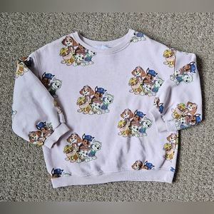 Zara 🩷 Paw Patrol Sweater Size 4-5